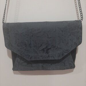 Distressed look evening purse